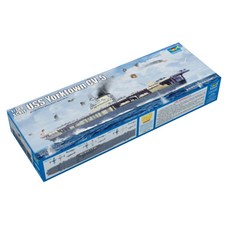 Trumpeter 1:700 미국 해군 요크타운호 항공모함 CV-5 프라모델, 1개