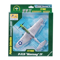 EasyModel 1:72 오스트레일리아 P51D z 55FG 8 AF MUSTANG 완성품 프라모델 전투기, 1개
