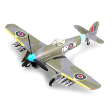 EasyModel 1:72 영국 TYPHOONMK 1B SW409 245중대 완성품 프라모델 전투기, 1개