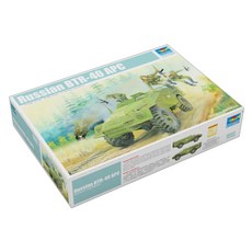 Trumpeter 1:35 러시아 BTR40장갑운송차 프라모델, 1개
