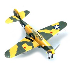 EasyModel 1:72 P-39Q 뉴기니 Mir engber 전용 전투기 1942년식 가을 완성품 프라모델, 1개