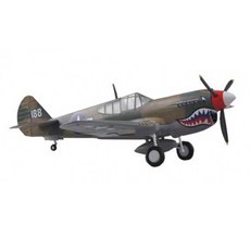 EasyModel 1:48 P40M China 1945 전투기 완성품 프라모델, 1개
