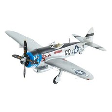 EasyModel 1:48 P47D Thunderbolt 제354전투항공단 전투기 완성품 프라모델, 1개