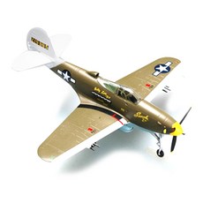 EasyModel 1:72 P-39Q 미국 WILLIAM SHOMO 장교 전용 전투기 1944년식 완성품 프라모델, 1개