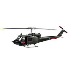 EasyModel 1:48 UH1C 3RD Platoon 헬리콥터 완성품 프라모델, 1개