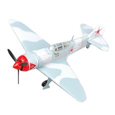 EasyModel 1:72 La-7 White 27 완성품 프라모델 전투기, 1개