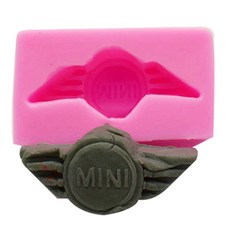 KG 標誌 迷你 1孔 矽膠 手工 模具, 隨機出貨