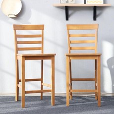 베스트리빙 아리조나 바 체어 2p, 내츄럴 오크