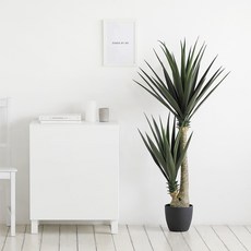 룸앤홈 유카 조화나무 130, 혼합 색상, 1개