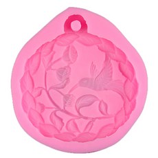 덩쿨 새 오너먼트 1구 실리콘 수제 몰드, 랜덤 발송