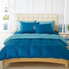 라뽐므 코튼 구스이불 한겨울, 코발트블루