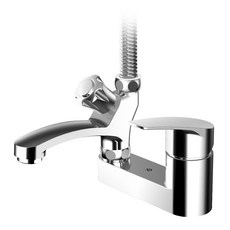 JAVA 雙頭淋浴水龍頭 TLS614, 1組