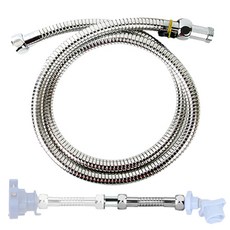 YNET 不鏽鋼專用洗衣機延長軟管 1.2m, 1個, 單一商品