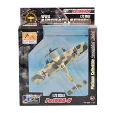 EasyModel 1:72 FW190A 6 5./JG54 Autumn 1943 완성품 밀리터리 피규어, 1개