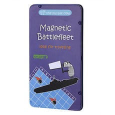 퍼플카우 마그네틱 배틀플리트 보드게임, 혼합 색상, 1개