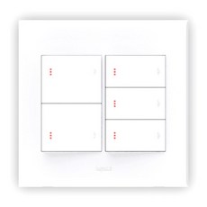 legrand Ifrene Wide 5 檔位開關燈型 白色, 1個