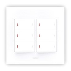 legrand Ifrene 寬6口開關燈型 白色, 1個