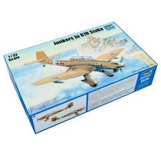 Trumpeter 1:32 독일 Ju 87R Stuka 강하 폭격기 프라모델, 1개
