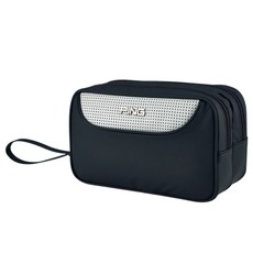 핑 프리미엄 2단 골프 파우치백, 네이비, 1개