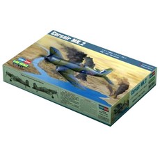 Hobby Boss 1:48 영국 Corsair MK 2 전투기 프라모델, 1개