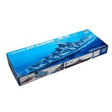 Trumpeter 1:350美國海軍亞拉巴馬號戰列艦BB-60塑膠模型, 1個