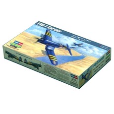 Hobby Boss 1:48 미국 F4U-7 Corsair 전투기 프라모델, 1개