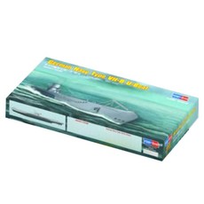 Hobby Boss 1:350 독일 해군 U 7B Type 잠수정 프라모델, 1개