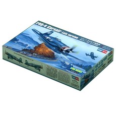 Hobby Boss 1:48 미국 F4U-4 Corsair 전투기 Late 생산 Type 프라모델, 1개