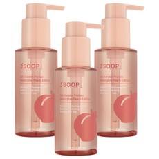 제이숲 실크 케라틴 단백질 워터글로우 헤어 에센스 피치 에디션, 100ml, 3개