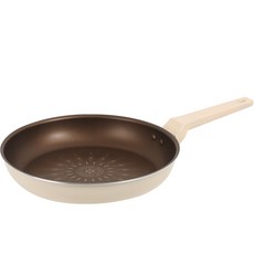 CooK&CooK IH爐適用Verona系列韓國產鈦塗層平底鍋 乳白色, 28cm, 1個