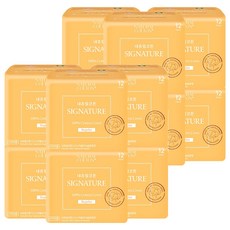 Natural Cotton 經典蝶翼衛生棉, 12片, 中(245mm), 12包