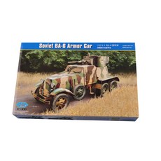 Hobby Boss 1:35 소련 BA 6장갑차 프라모델, 1개