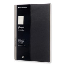 몰스킨 Pro 패드 노트 A4 Cardboard cover, Black, 1개