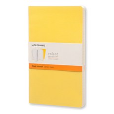 몰스킨 볼란트 저널 룰드 수첩 라지 소프트, Sunflower Yellow + Brass Yellow, 1개