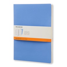 몰스킨 볼란트 저널 룰드 노트 엑스라지 소프트, Powder Blue + Royal Blue, 1개