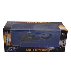 EasyModel 1:72 U.S.Army UH 1B 헬리콥터 완성품 프라모델, 1개