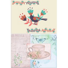 Roem Design 矽膠餐墊 2入 黑鳥 + 一杯的餘裕, 混合顏色, 385 x 285 mm, 厚度 1mm, 2個