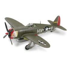 타미야 1/72 리퍼블릭 P-47D 선더볼트 레이저백 프라모델 전투기, 1개