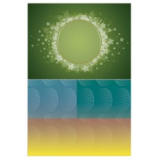 Roem Design 矽膠餐墊 星星1 + 點點之旅, 混和顏色, 385 x 285 mm, 厚度 1mm, 1個