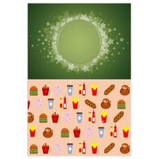 Roem Design 矽膠餐桌墊 星星1 + Instant, 混合顏色, 385 x 285 mm, 厚度 1mm, 1個