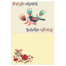 Roem Design 矽膠餐墊 黑鳥 + 玫瑰, 混合顏色, 385 x 285 mm, 厚度 1mm, 1個