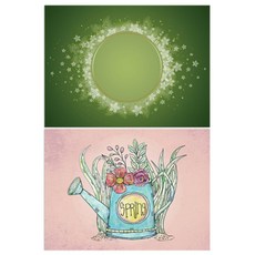 Roem Design 矽膠餐墊 星星1 + 花盆01, 混合顏色, 385 x 285 mm, 厚度 1mm, 1個