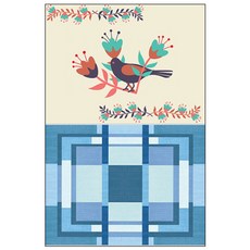 LoemDesign 矽膠餐墊 黑鳥 + 七巧板圖案, 8, 385 x 285 mm, 厚度 1mm, 1個