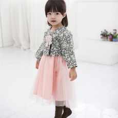 느엘 여아용 설날한복세트
