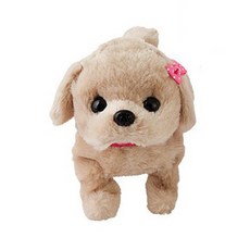 토이트론 리얼펫 아기 강아지 아롱이 인형, 212mm, 혼합 색상, 1개