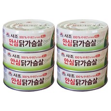 사조 안심 닭가슴살, 90g, 6개