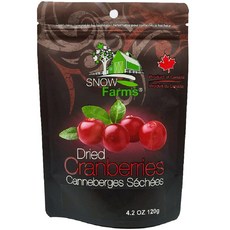스노우팜스 홀 건크랜베리, 120g, 1개