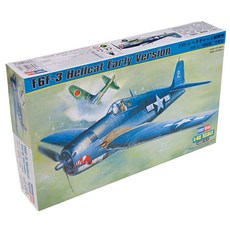 HobbyBoss 1:48 미국 F6F 3 Hellcat early Type 프라모델, 1개