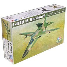 HobbyBoss 1:48 미국 F 111D Eaarkvark 전투폭격기 프라모델, 1개