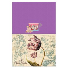 Roem Design 矽膠餐墊 2入 一杯茶 + 植物園, 混合顏色, 385 x 285 mm, 1個
